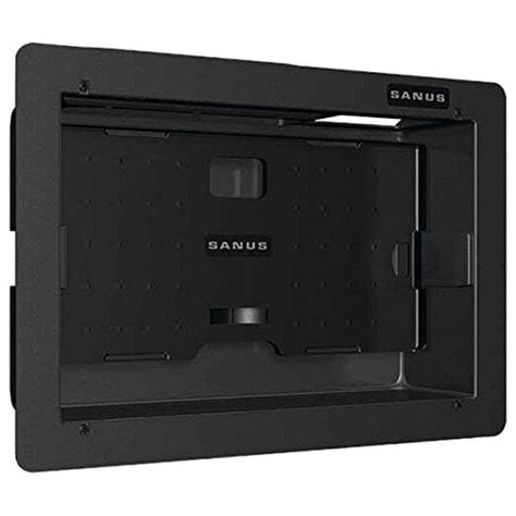 sanus sa809-b1 large in-wall box power distribution units black|Sanus® Black In.